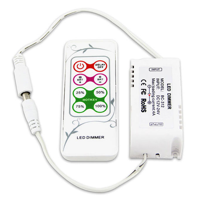 DC12V-24V LED Dimmer BC-312-4A DC12V-24V LED Dimmer BC-312-4A